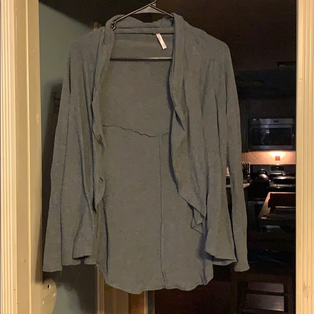 Grey Cardigan